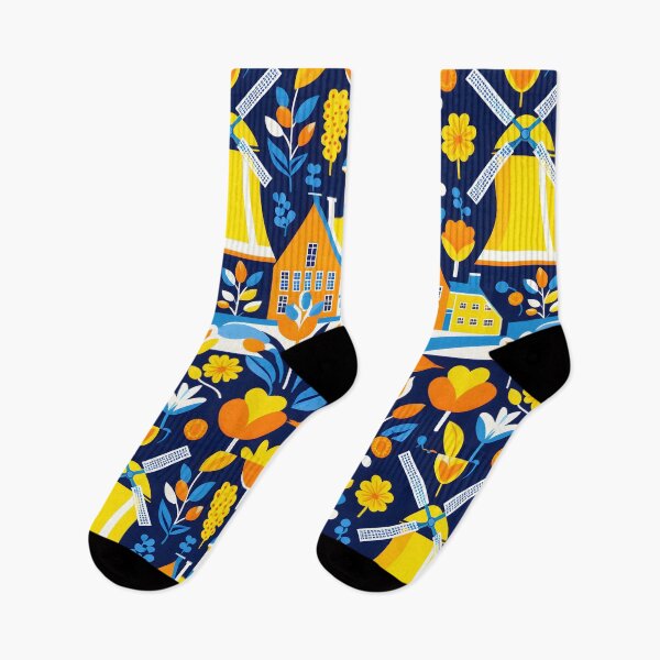 Item preview, Illustrative , Dutch Folk Art Inspired Design designed and sold by GPrint001.