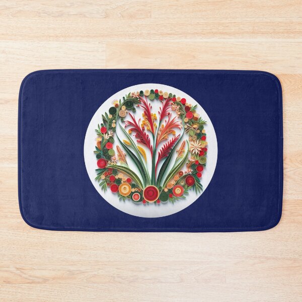 Item preview, Kangaroo Paw (Anigozanthos) Quilling Digital Australian Wildflower designed and sold by Rachael Taylor.