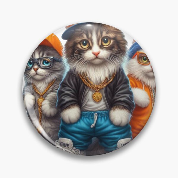 Item preview, #HipHopCats, #RapKitties, designed and sold by KICIART.