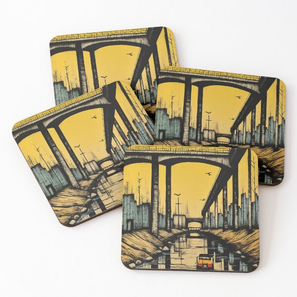 Item preview, Don river travel vintage colorful anime graphics designed and sold by wonderfulpark.