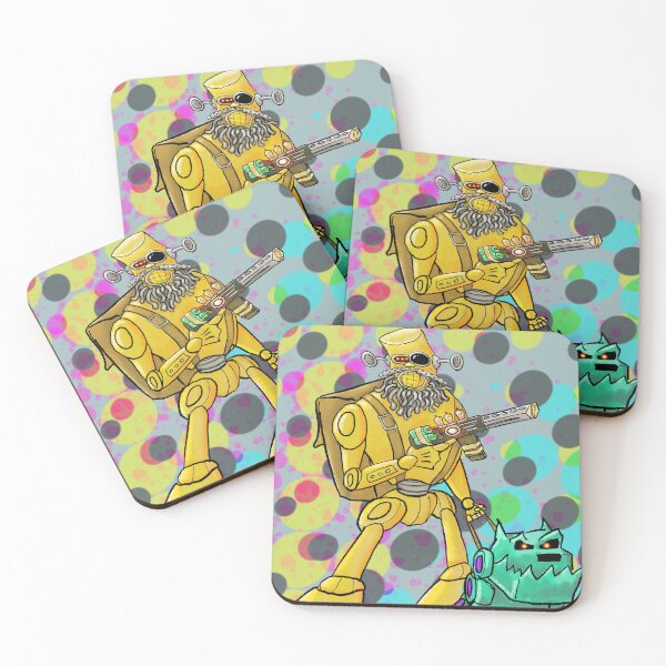Item preview, Factory Seconds Robot Mercenary and DogBot  designed and sold by Donkjonk.