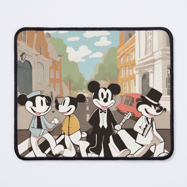 Item preview, Steamboat Willie crossing Abbey Road designed and sold by GJ-Creations.