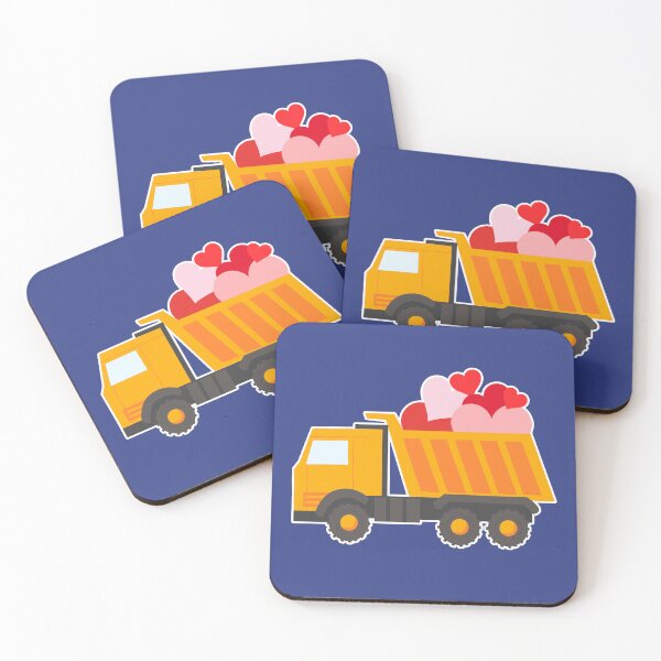 Item preview, Loads of love truck boys valentine designed and sold by Lady-Frost.
