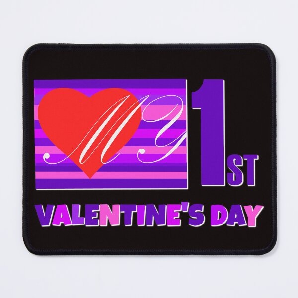 Item preview, My 1st Valentine's day designed and sold by ArtsyExplorer.