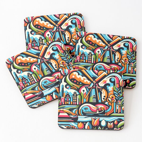 Item preview, Modern , Abstract , Illustrative , Netherlands Inspired Design designed and sold by GPrint001.