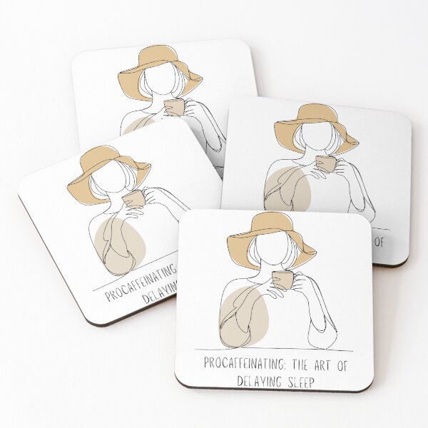 Item preview, Copy Procaffeinating:  The art of delaying sleep designed and sold by TheMerchPeddler.