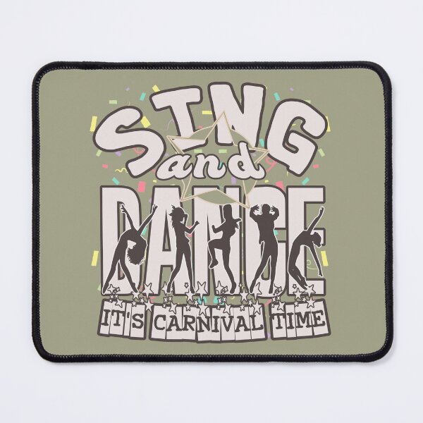 Item preview, Carnival fun: sing and dance in a pastel background and confetti designed and sold by SplashTastic.