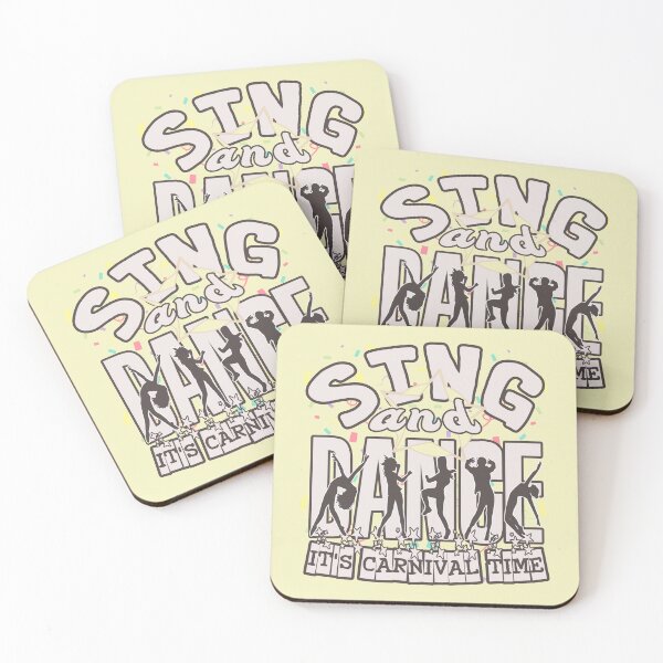 Item preview, Carnival fun: sing and dance in a pastel background and confetti designed and sold by SplashTastic.