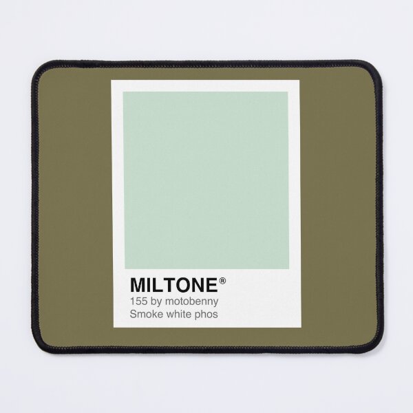 Item preview, Pantone Miltone Smoke White Phos designed and sold by motobenny.