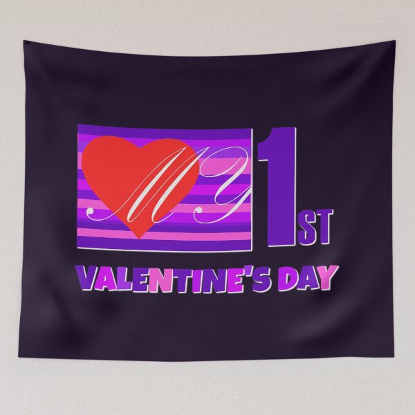 Item preview, My 1st Valentine's day designed and sold by ArtsyExplorer.