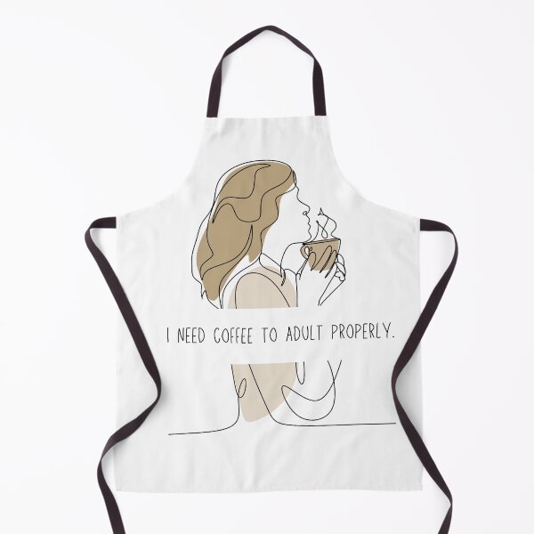 Item preview, I need coffee to adult properly... designed and sold by TheMerchPeddler.