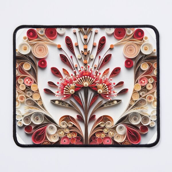 Item preview, Grevillea Quilling Digital Australian Wildflower designed and sold by Rachael Taylor.