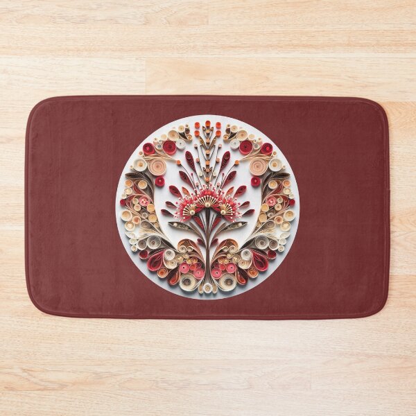 Item preview, Grevillea Quilling Digital Australian Wildflower designed and sold by Rachael Taylor.