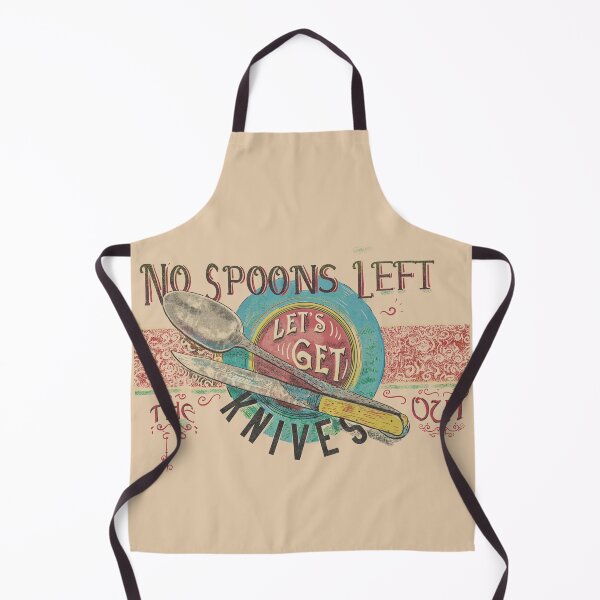Item preview, No spoons left, let’s get the knives out designed and sold by Loki Propagandart.