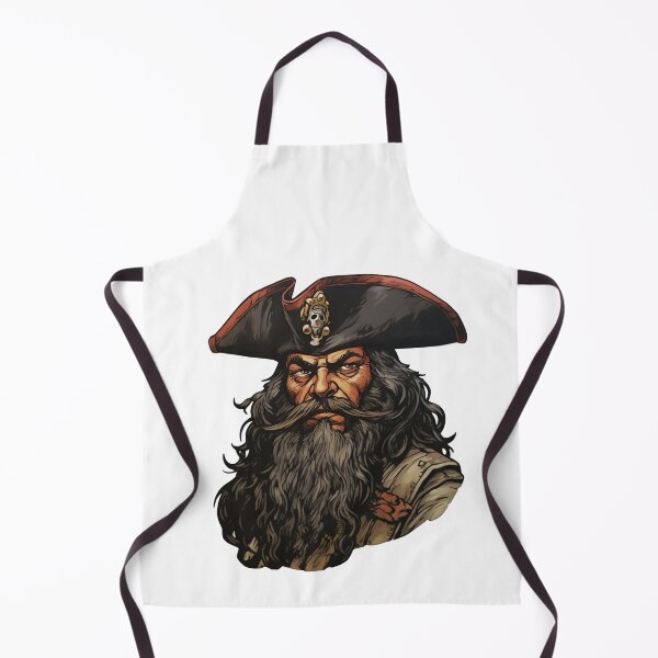 Item preview, Blackbeard, legendary pirate designed and sold by MidArtForge.
