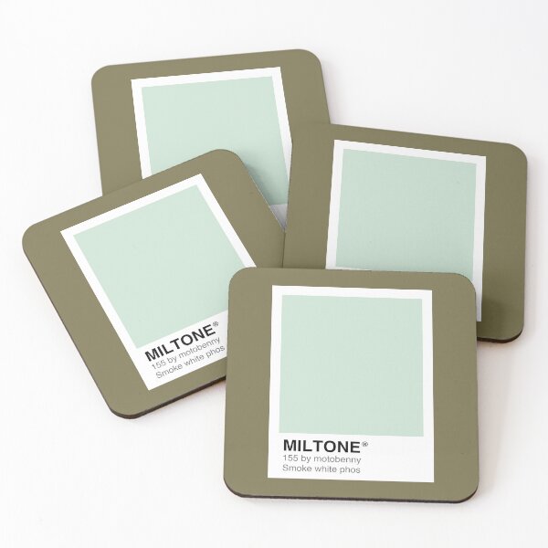 Item preview, Pantone Miltone Smoke White Phos designed and sold by motobenny.