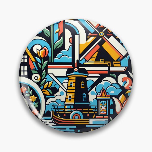 Item preview, Modern , Abstract , Illustrative , Netherlands Inspired Design designed and sold by GPrint001.
