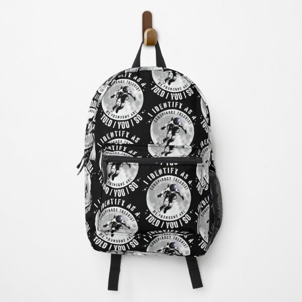 Item preview, Identify Conspiracy Theorist Astronaut Moon Landing Hoax Identify Conspiracy Theorist Parody Gift designed and sold by Jungle Hub.