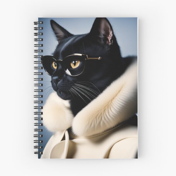 Item preview, Anthropomorphic Cat Collection - Domestic Shorthair #34 Black Cat designed and sold by elektronen.