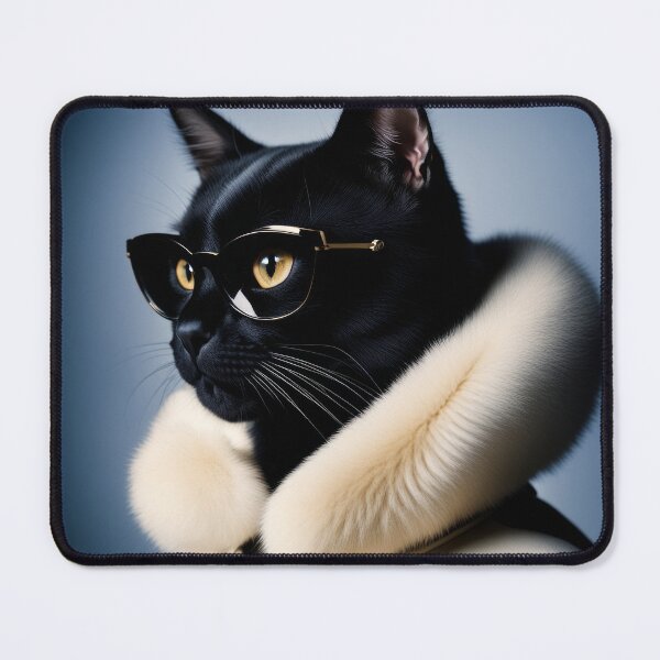 Item preview, Anthropomorphic Cat Collection - Domestic Shorthair #34 Black Cat designed and sold by elektronen.