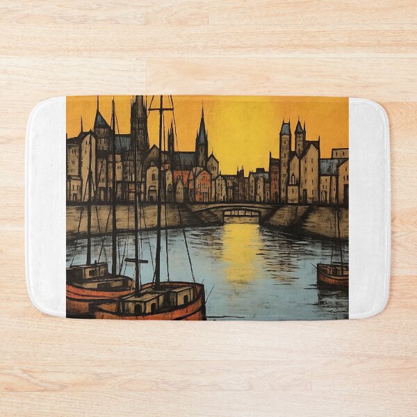 Item preview, Elbe river travel vintage colorful anime graphics designed and sold by wonderfulpark.