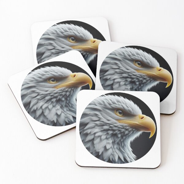 Item preview, Eagle head in profile designed and sold by Toms Tee.