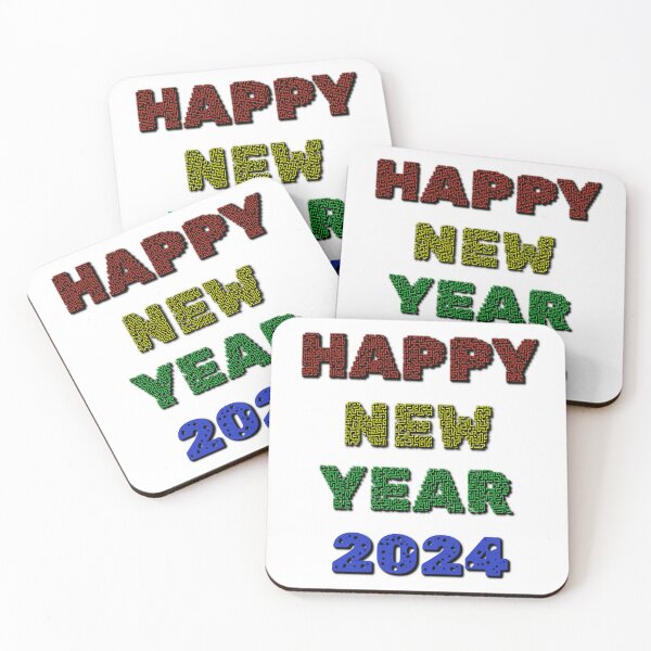 Item preview, Happy New Year 2024 designed and sold by ArtsyExplorer.