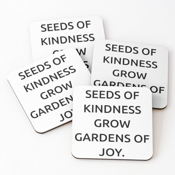 Item preview, Seeds of kindness grow gardens of joy. designed and sold by IMCDT.