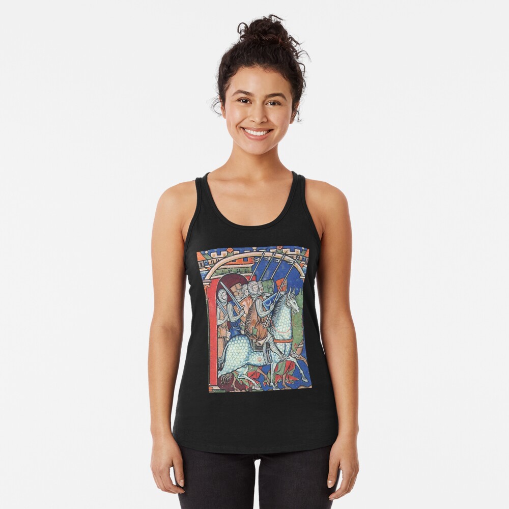 Vista previa del artículo con la obra «Camiseta con espalda nadadora», diseñado y vendido por VintageManiac.