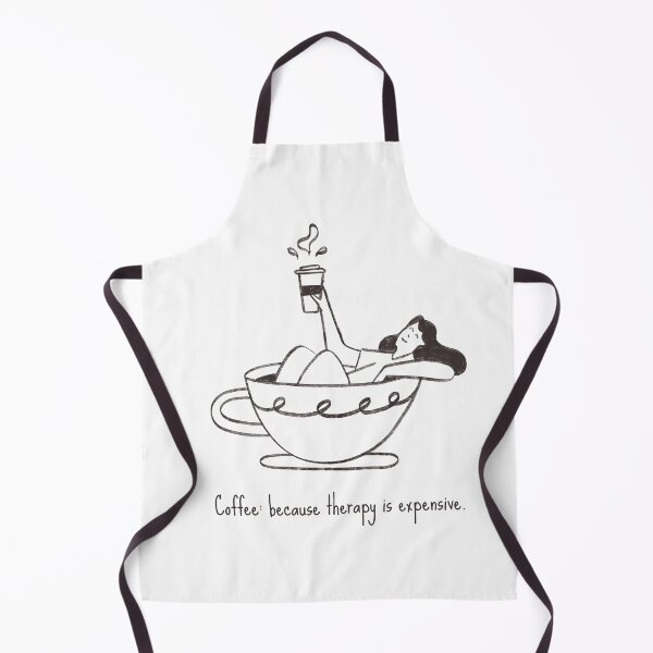 Item preview, Coffee: because therapy is expensive... designed and sold by TheMerchPeddler.