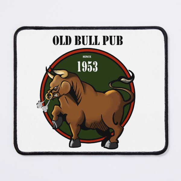 Item preview, Old Bull Pub designed and sold by ZabaArt.