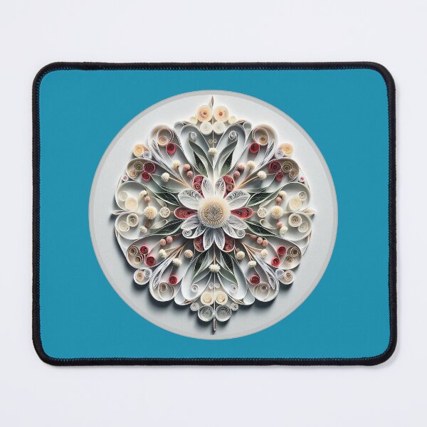 Item preview, Gum Blossom (Eucalyptus Flower) Quilling Digital Australian Wildflower designed and sold by Rachael Taylor.