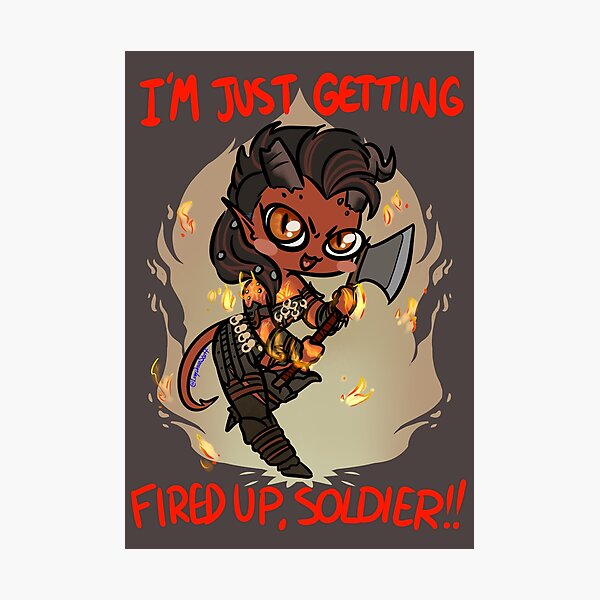 Item preview, Karlach designed and sold by lozydrawsstuff.