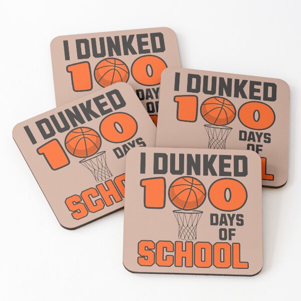 Item preview, I DUNKED 100 DAYS OF SCHOOL: 100 Days of School Basketball Achievement  designed and sold by NexaArts.