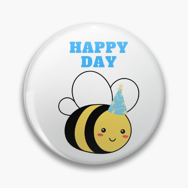 Item preview, Cute Bee Birthday designed and sold by ridnaledesigner.