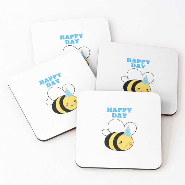 Item preview, Cute Bee Birthday designed and sold by ridnaledesigner.