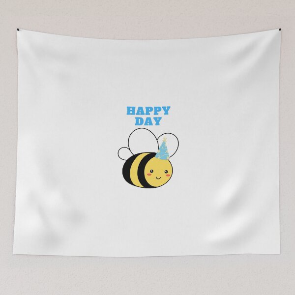 Item preview, Cute Bee Birthday designed and sold by ridnaledesigner.