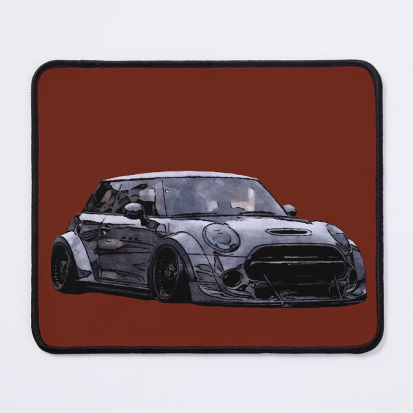 Item preview, Mini Cooper Aquarelle 'Dark in Dust' Design  designed and sold by Family4 Art Designs.