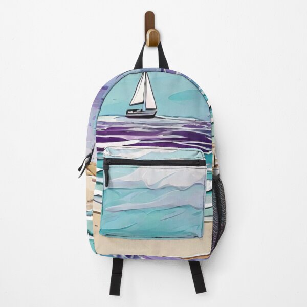 Item preview, Calm Seascape Sticker (366) designed and sold by WASjourney.
