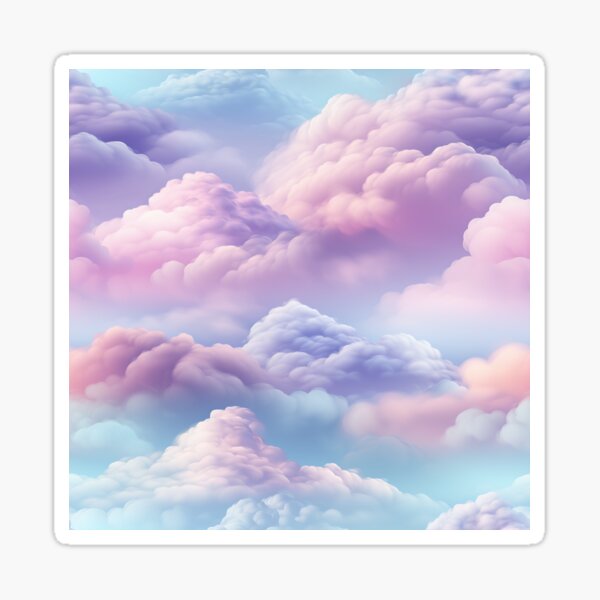 Item preview, Pastel Clouds designed and sold by Matski.