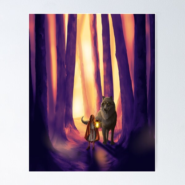 Rotkäppchen und der böse Wolf Poster