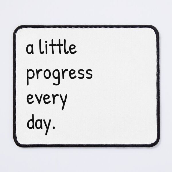 Item preview, Little progress every day - white designed and sold by Amerant.