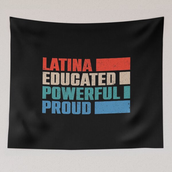 Item preview, Latina Educated Powerful Proud - Black Pride designed and sold by ruinzahelva.