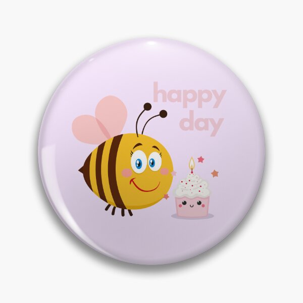 Item preview, Cute Bee Birthday designed and sold by ridnaledesigner.