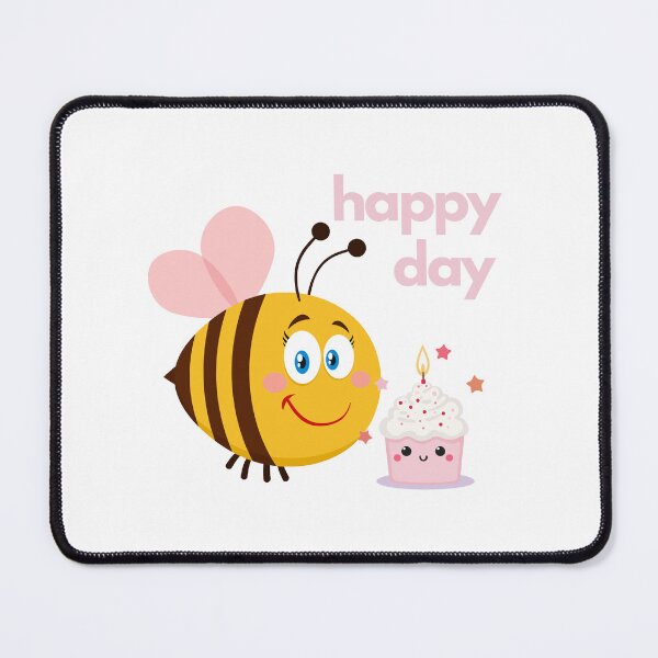 Item preview, Cute Bee Birthday designed and sold by ridnaledesigner.