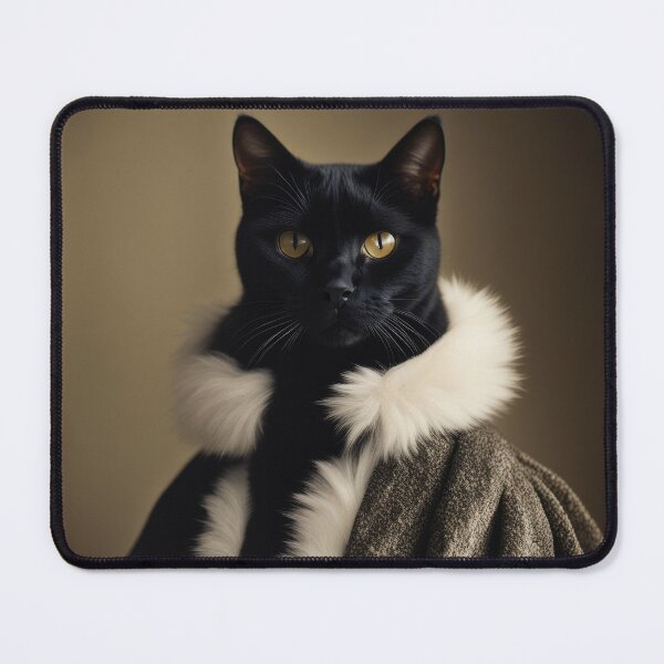Item preview, Anthropomorphic Cat Collection - Domestic Shorthair #37 Black Cat designed and sold by elektronen.