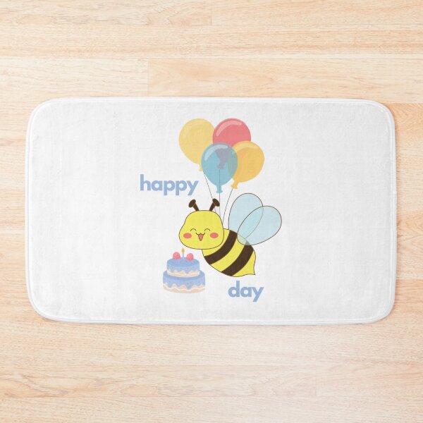 Item preview, Cute Bee Birthday designed and sold by ridnaledesigner.