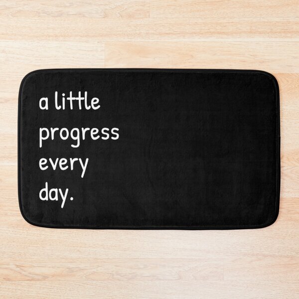 Item preview, Little progress every day - black designed and sold by Amerant.