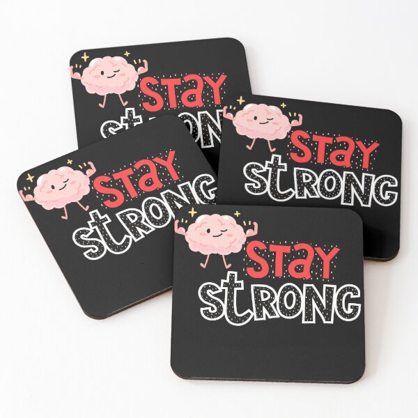 Item preview, Stay Strong, Brain designed and sold by Funky  Fibers.