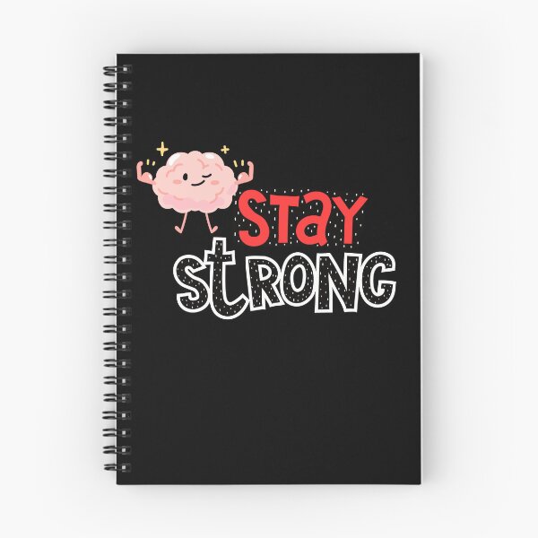 Item preview, Stay Strong, Brain designed and sold by Funky Fibers.